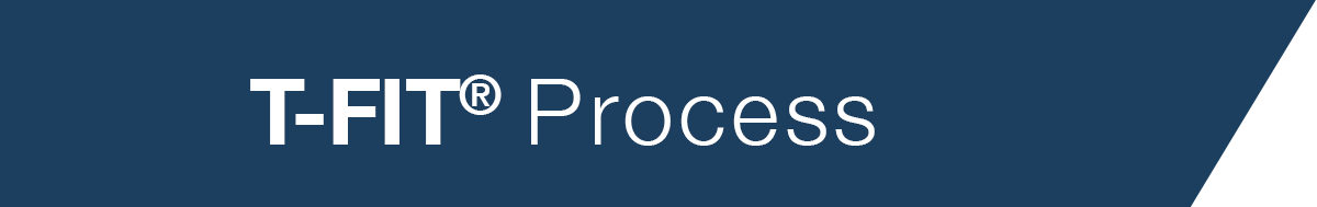 T-fit Process Logo